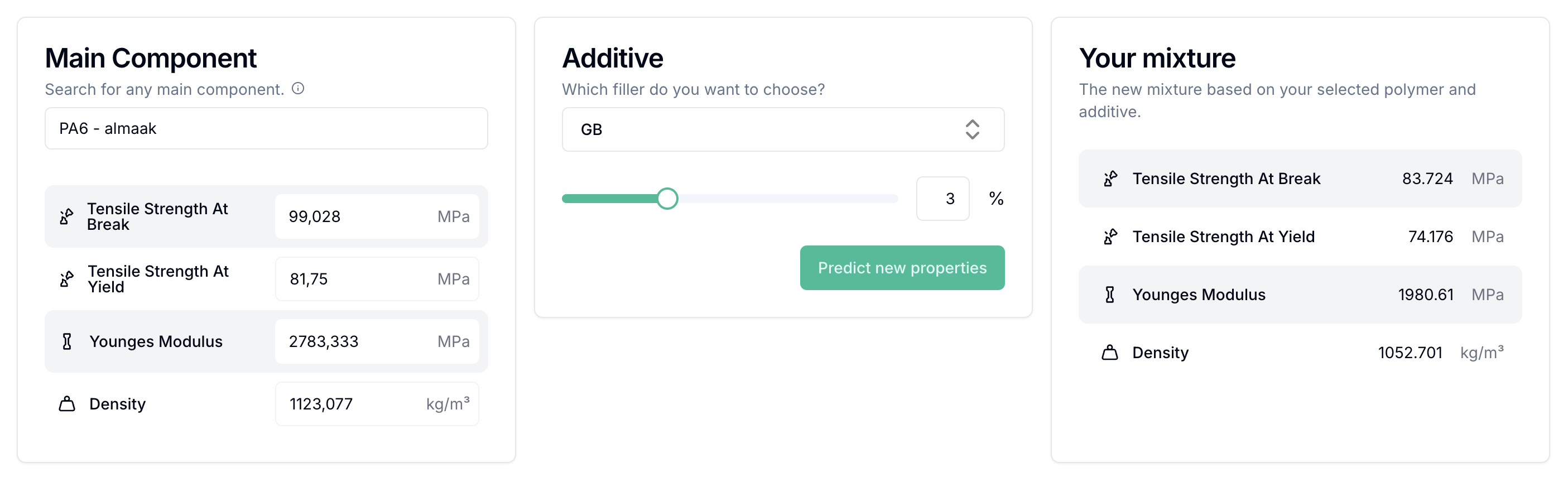 Screenshot of the PolyMix site
