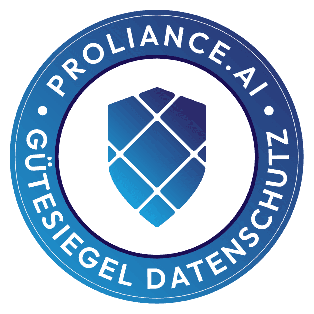 Ehrenmüller_Gütesiegel Datenschutz Proliance