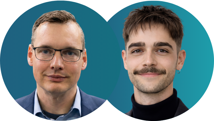 Patrick Faulhaber und Maximilian Schmid