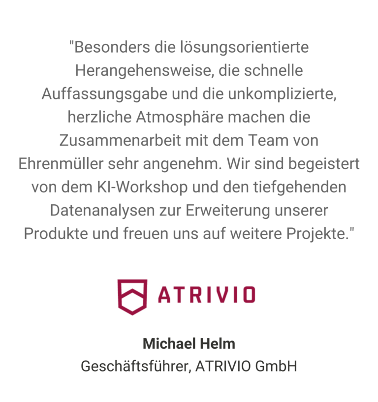 Testimonial - Atrivio