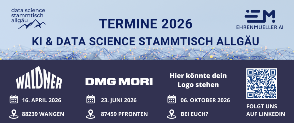 Übersicht KI & Data Science Stammtisch Allgäu_web