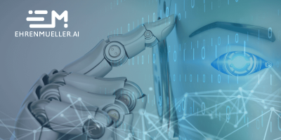 Roboter mit Logo